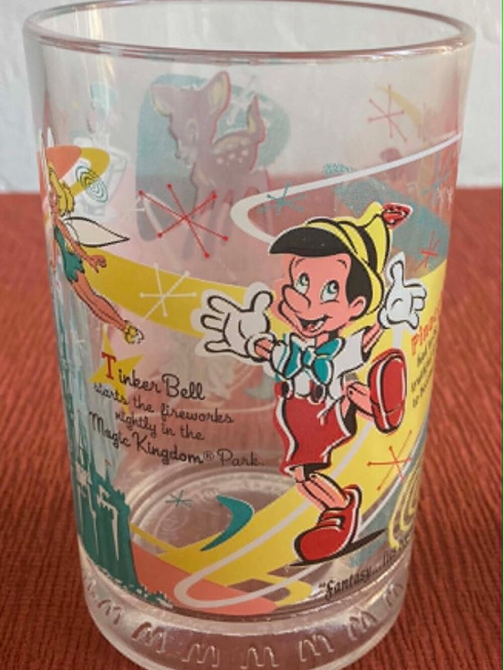 New Walt Disney McDonalds 2002 100 Years of Magic Glasses Tumblers Set of 4 - Picture 8 of 16